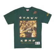 Mitchell & Ness Vintage Shawn Kemp NBA Tee Green, Herr