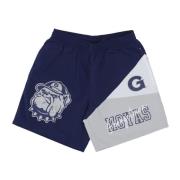 Mitchell & Ness Georgetown Hoyas Vintage Logo Shorts Blue, Herr