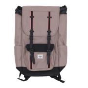 Herschel Modern Unisex Ryggsäck i Taupe Grå/Svart/Rosa Pink, Unisex