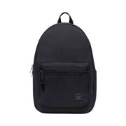 Herschel Svart Tonal Ryggsäck med Laptopficka Black, Unisex