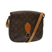 Louis Vuitton Vintage Pre-owned Canvas louis-vuitton-vskor Brown, Dam