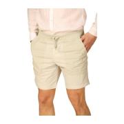 Mason's Sommar Herr Chino Bermuda i Ljusblå Beige, Herr