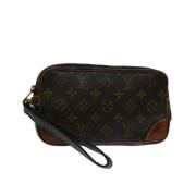 Louis Vuitton Vintage Pre-owned Canvas louis-vuitton-vskor Brown, Dam