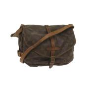 Louis Vuitton Vintage Pre-owned Canvas louis-vuitton-vskor Brown, Dam