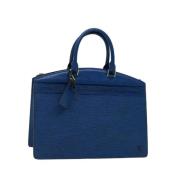 Louis Vuitton Vintage Pre-owned Laeder handvskor Blue, Dam