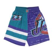 Mitchell & Ness Utah Jazz Basketball Shorts Multicolor, Herr