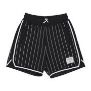 Mitchell & Ness Ränder Basketboll Game Day Shorts Black, Herr