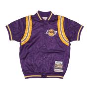 Mitchell & Ness NBA Shooting Shirt 1969 Jerry West Purple, Herr