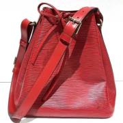 Louis Vuitton Vintage Pre-owned Laeder axelremsvskor Red, Dam