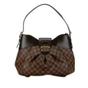 Louis Vuitton Vintage Pre-owned Plast axelremsvskor Brown, Dam