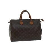 Louis Vuitton Vintage Pre-owned Canvas handvskor Brown, Dam