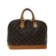 Louis Vuitton Vintage Pre-owned Canvas handvskor Brown, Dam