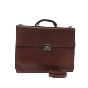 Salvatore Ferragamo Pre-owned Pre-owned Laeder handvskor Brown, Dam