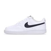 Nike Låg Court Vision Sneaker Vit/Svart White, Herr