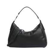 Armani Exchange Svart Axelväska Modern Chic Black, Dam