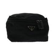 Prada Vintage Pre-owned Nylon hem-och-kontorstillbehr Black, Dam