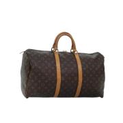 Louis Vuitton Vintage Pre-owned Canvas louis-vuitton-vskor Brown, Dam