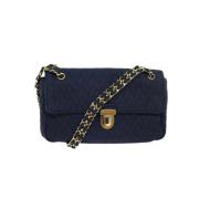 Prada Vintage Pre-owned Nylon prada-vskor Blue, Dam