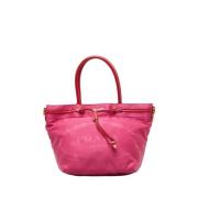 Prada Vintage Pre-owned Tyg handvskor Pink, Dam