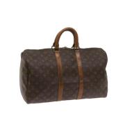 Louis Vuitton Vintage Pre-owned Canvas louis-vuitton-vskor Brown, Dam