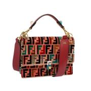 Fendi Vintage Pre-owned Canvas handvskor Multicolor, Dam