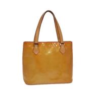 Louis Vuitton Vintage Pre-owned Laeder handvskor Beige, Dam