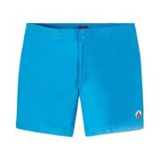 Jott Deauville Badshorts - Blå Patchad Stil Blue, Herr