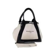 Balenciaga Vintage Pre-owned Bomull balenciaga-vskor White, Dam