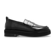 Ami Paris Läderloafers Black, Herr