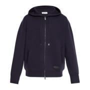 Lanvin Cardigan med huva Blue, Herr