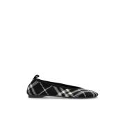 Burberry Ballet Flats Knit Black, Dam