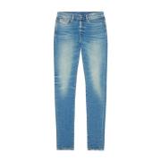 Diesel Slim Stretch Jeans - Light Denim Blue, Herr