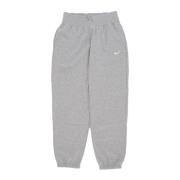 Nike Fleece Tracksuit Byxor Phoenix High-Waisted Gray, Dam