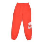 Nike Dance Fleece Oversized Träningsbyxor Red, Dam