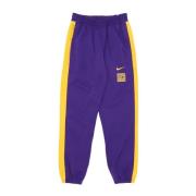 Nike NBA Starting Five Fleece Byxor Purple, Herr