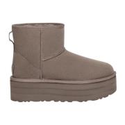 UGG Classic Mini Platform - Smoke Plume Gray, Dam