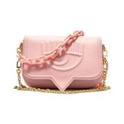 Chiara Ferragni Collection Eyelike Axelväska Pink, Dam