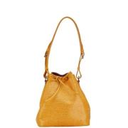 Louis Vuitton Vintage Pre-owned Laeder axelremsvskor Yellow, Dam