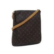 Louis Vuitton Vintage Pre-owned Canvas louis-vuitton-vskor Brown, Dam