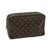 Louis Vuitton Vintage Pre-owned Canvas louis-vuitton-vskor Brown, Dam