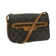 Louis Vuitton Vintage Pre-owned Canvas louis-vuitton-vskor Brown, Dam