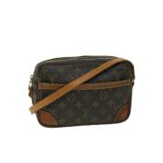 Louis Vuitton Vintage Pre-owned Canvas louis-vuitton-vskor Brown, Dam