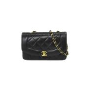 Chanel Vintage Pre-owned Laeder chanel-vskor Black, Dam