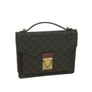 Louis Vuitton Vintage Pre-owned Canvas handvskor Brown, Dam