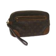 Louis Vuitton Vintage Pre-owned Canvas louis-vuitton-vskor Brown, Dam