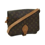 Louis Vuitton Vintage Pre-owned Canvas louis-vuitton-vskor Brown, Dam