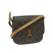 Louis Vuitton Vintage Pre-owned Canvas louis-vuitton-vskor Brown, Dam