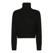 Dondup Turtleneck Sweater Box Black, Dam