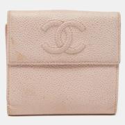 Chanel Vintage Pre-owned Laeder plnbcker Pink, Dam