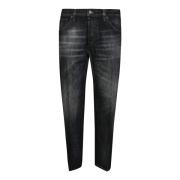 Dondup Mörka Brighton Jeans Black, Herr